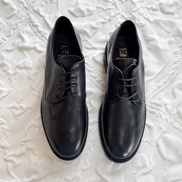 Bruno Magli Vici Black Derbys Size 11.5 New main image 2